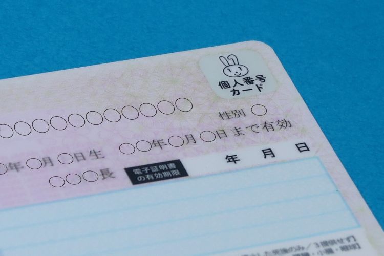 マイナンバーカードのイメージ写真
